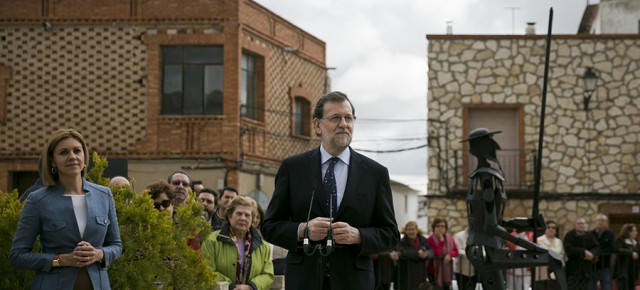 Mariano Rajoy visita El Toboso con María Dolores de Cospedal