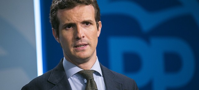 El vicesecretario de Comunicación del PP, Pablo Casado