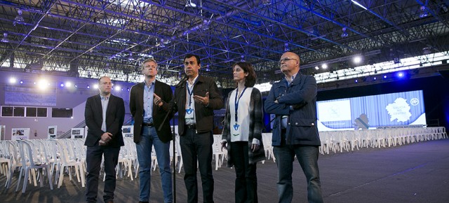 Fernando Martínez-Maillo y Andrea Levy visitan las instalaciones