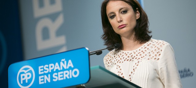 La vicesecretaria de Estudios y Programas del PP, Andrea Levy 