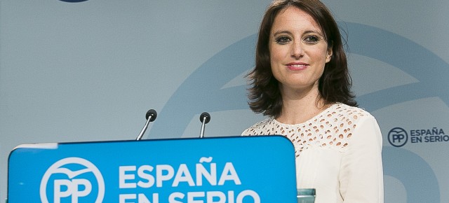 La vicesecretaria de Estudios y Programas del PP, Andrea Levy 