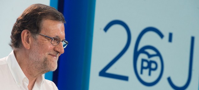 El presidente del Gobierno y del Partido Popular, Mariano Rajoy