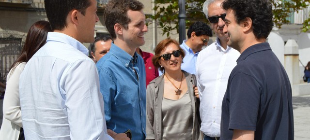 Pablo Casado visita Illescas (Toledo)