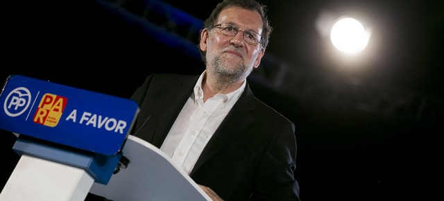 El presidente del Gobierno y del Partido Popular, Mariano Rajoy