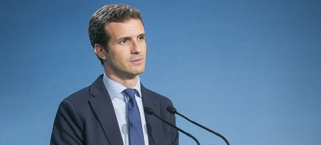 El vicesecretario de Comunicación del PP, Pablo Casado 