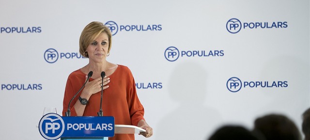 La secretaria general del Partido Popular, María Dolores de Cospedal