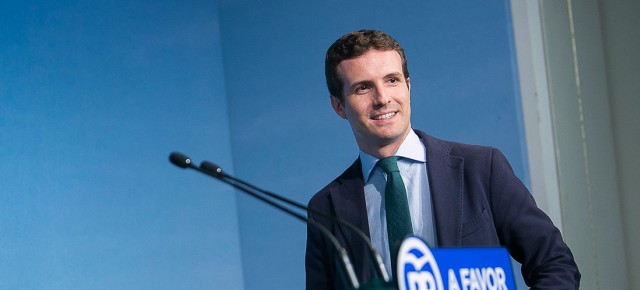 El vicesecretario de Comunicación del PP, Pablo Casado