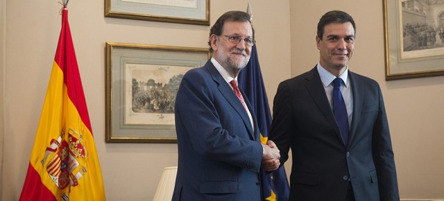 Mariano Rajoy se reúne con Pedro Sánchez