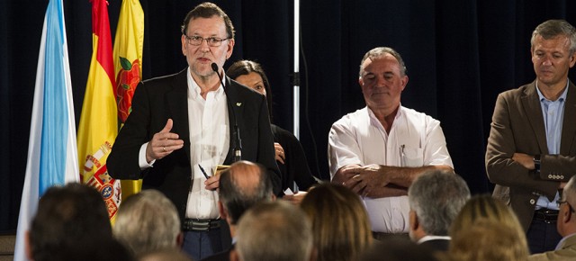 Mariano Rajoy visita el Pazo de Mos (Pontevedra)