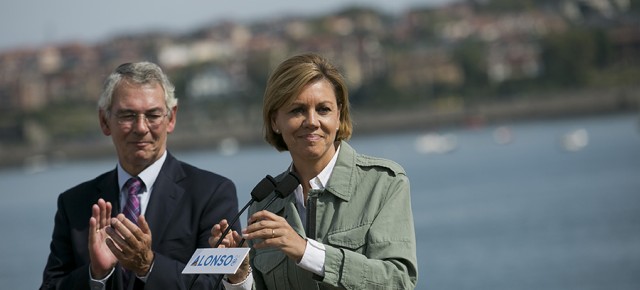 María Dolores de Cospedal visita Getxo