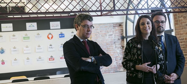 Andrea Levy visita el Campus Madrid 