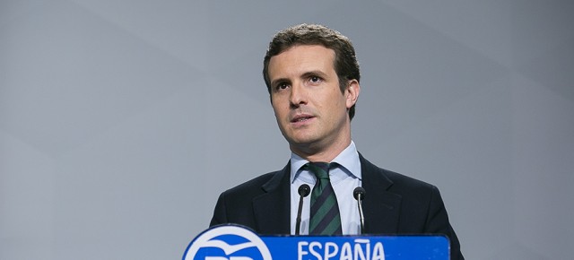 El vicesecretario de Comunicación del PP, Pablo Casado