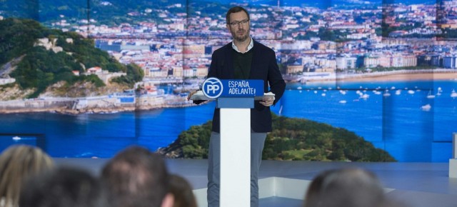 Javier Maroto durante la Ponencia Social del 18 Congreso del PP