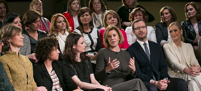 María Dolores de Cospedal clausura el acto del Día Internacional de la Mujer