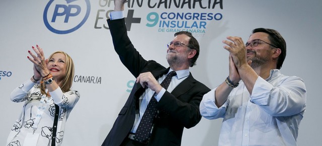 Mariano Rajoy clausura el IX Congreso del PP de Gran Canaria