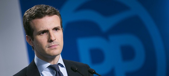 El vicesecretario de Comunicación del PP, Pablo Casado