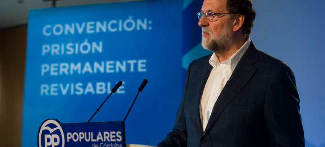 Rajoy clausura la Convención Nacional sobre Prisión Permanente Revisable