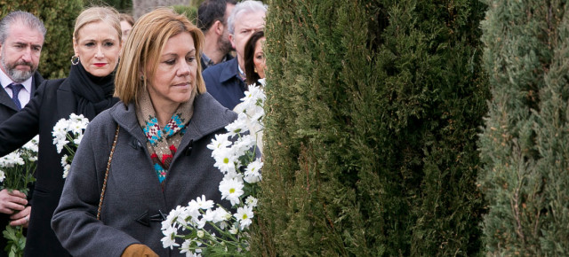 María Dolores Cospedal, Juan Ignacio Zoido, Cristina Cifuentes y Rafael Hernando