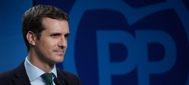 Rueda de prensa de Pablo Casado