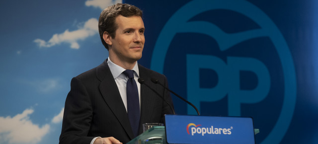 Comparecencia de Pablo Casado