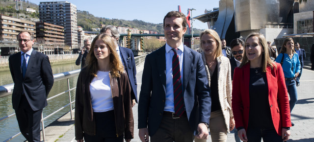 Pablo Casado en Bilbao