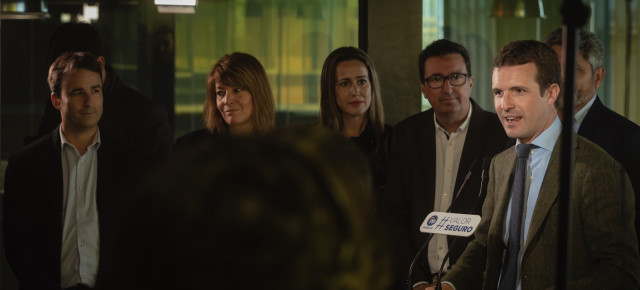 Pablo Casado en Huelva