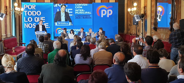 Alfonso Fernadez Mañueco clausura la Intermunicipal del Partido Popular hoy en Burgos