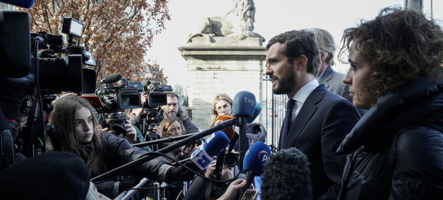  Pablo Casado en la cumbre del Partido Popular Europeo en Bruselas