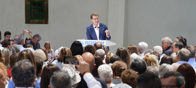 Alberto Núñez Feijóo participa en la IV Romería Popular de O Pino