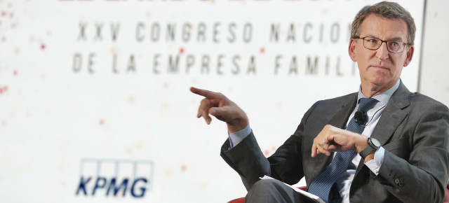 Alberto Núñez Feijóo interviene en el XXV Congreso Nacional de la Empresa Familiar