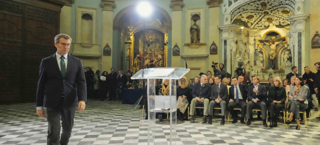 Alberto Núñez Feijóo presenta el Plan de Calidad Institucional en Cádiz