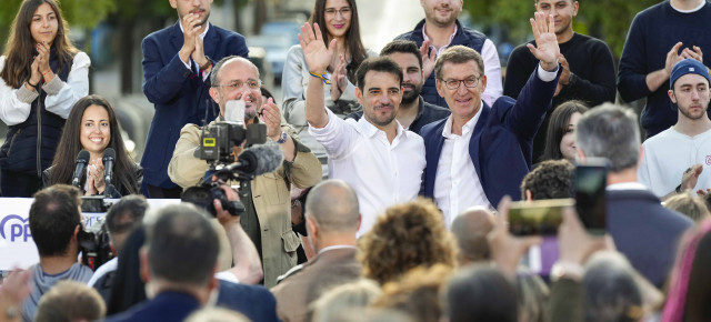 Alberto Núñez Feijóo en Castelldefels