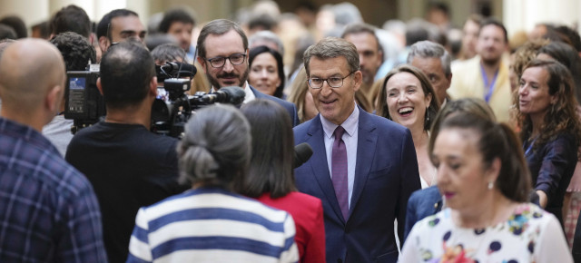 Alberto Núñez Feijóo en el Senado 