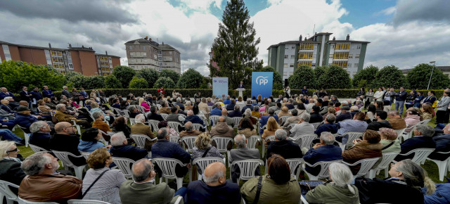 Alberto Núñez Feijóo en Lugo