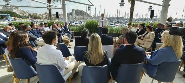 Alberto Núñez Feijóo en Alicante.