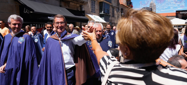 Alberto Núñez Feijóo en la 71ª edición de la Fiesta del Albariño