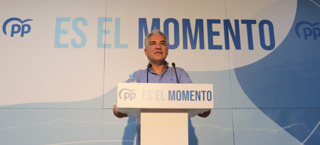Elías Bendodo, coordinador general del PP
