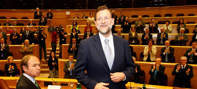 Mariano Rajoy visita el Senado