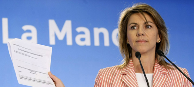 María Dolores de Cospedal en Puertollano