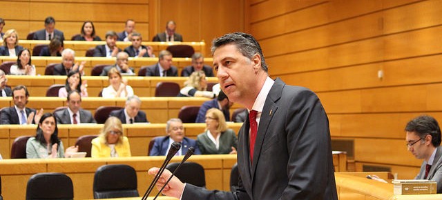 El presidente del PP de Cataluña, Xavi Garcia Albiol