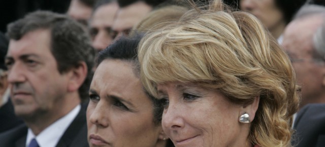 Esperanza Aguirre, presidenta de la Comunidad de Madrid