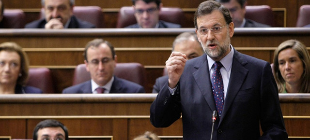 Mariano Rajoy durante la Sesión de Control al Gobierno