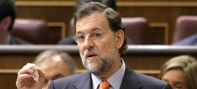 Mariano Rajoy en la sesión de control al Gobierno