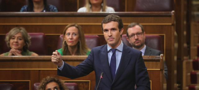 Casado exige a Sánchez que “ponga orden en Cataluña”