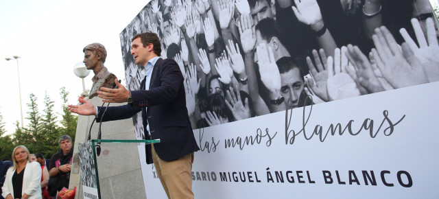 Pablo Casado interviene en el homenaje a Miguel Ángel Blanco