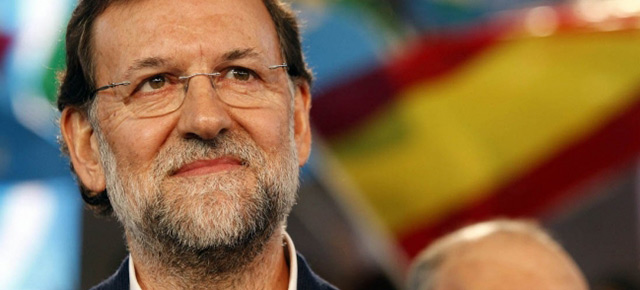 El presidente del Partido Popular, Mariano Rajoy