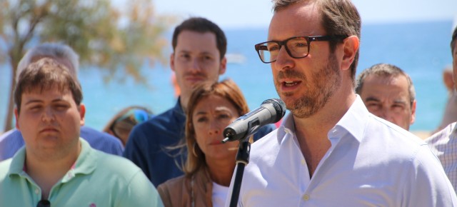 Javier Maroto en la presentación de la campaña 