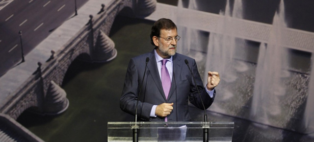 El presidente del Partido Popular, Mariano Rajoy