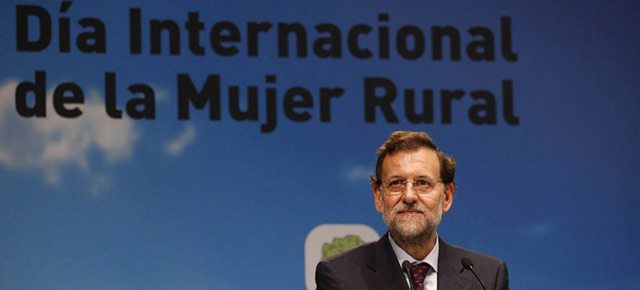 El presidente del Partido Popular, Mariano Rajoy