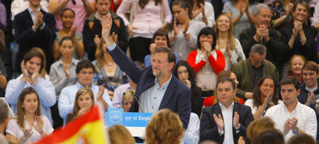 Mariano Rajoy en el acto sobre el empleo de Madrid